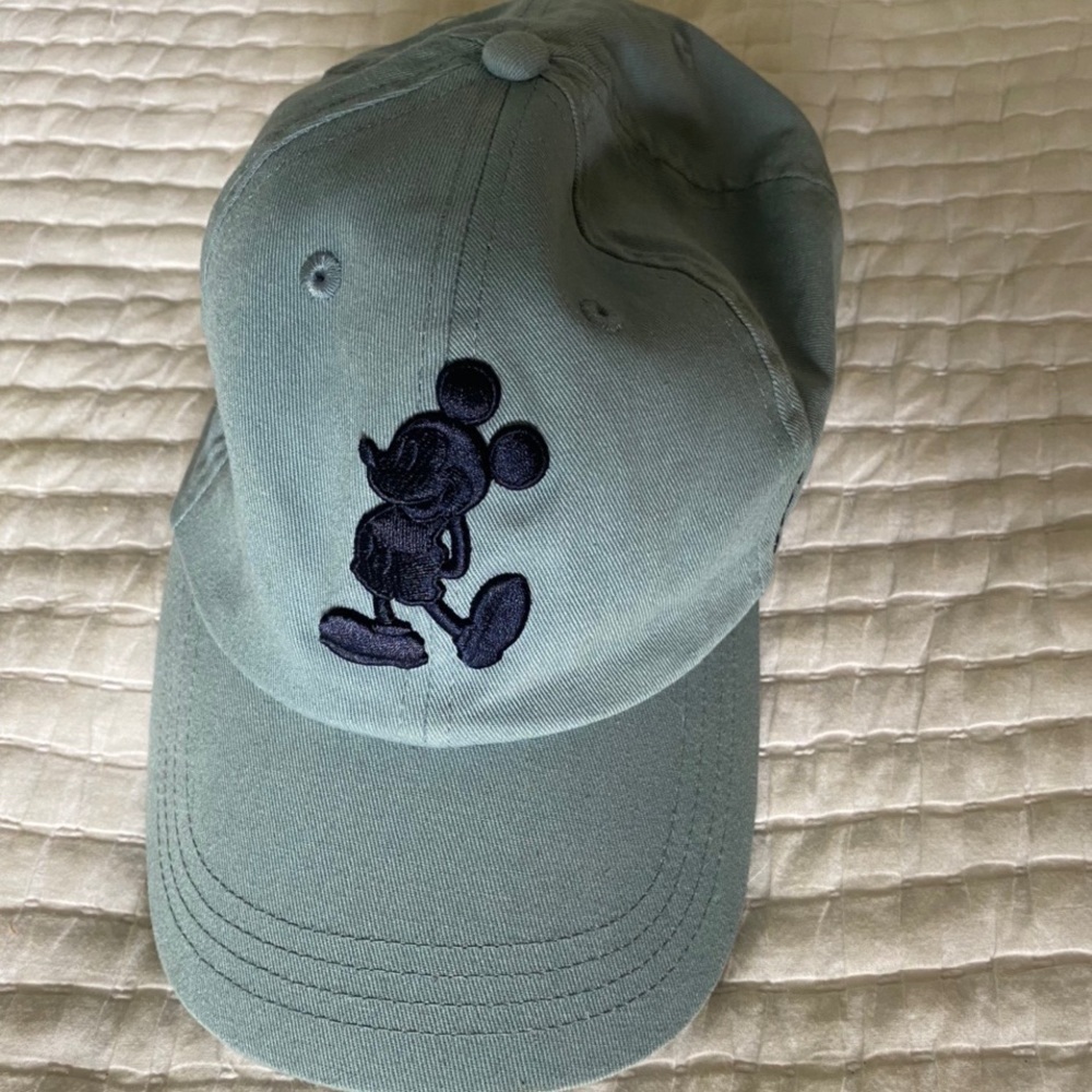 Faded Teal Mickey Mouse Cap